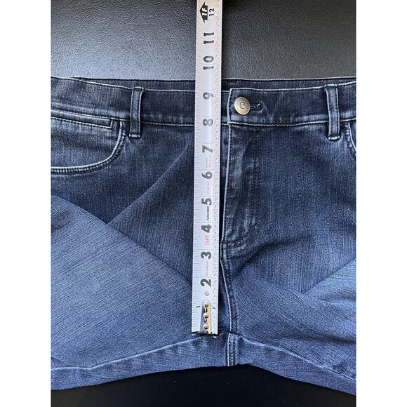 Lafayette 148 Jeans Women's 8 Blue Mercer Skinny Stretch Denim 27" Inseam - Picture 6 of 9